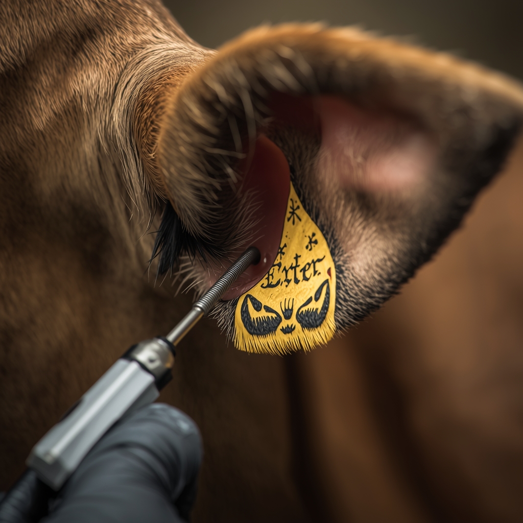 Tetoviranje domaćih životinja brojevima